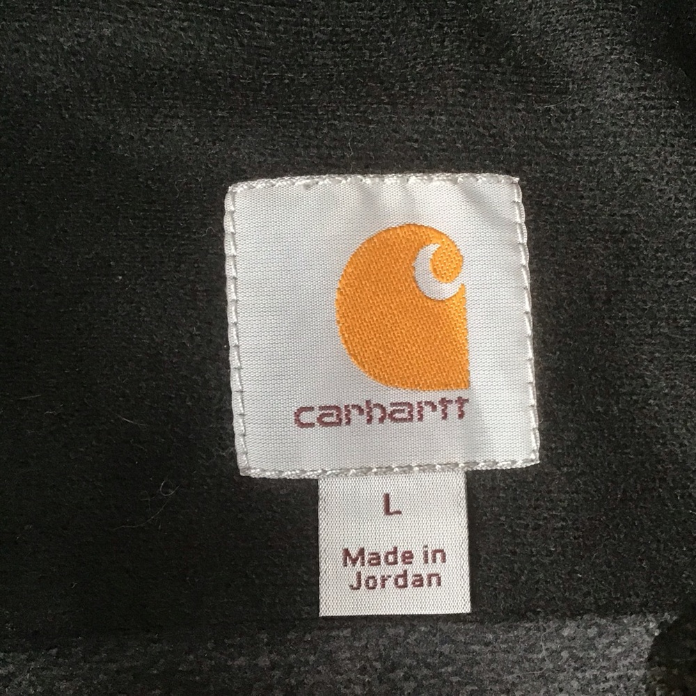 Carhartt Dalton Half Zip Fleece Mens Large Gray 103831-013 Outdoor - Picture 4 of 9